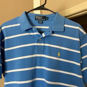 Mens Ralph Lauren Polo EUC beautiful blue